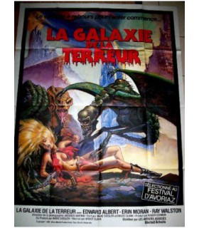 LA GALAXIE DE LA TERREUR, affiche cinema