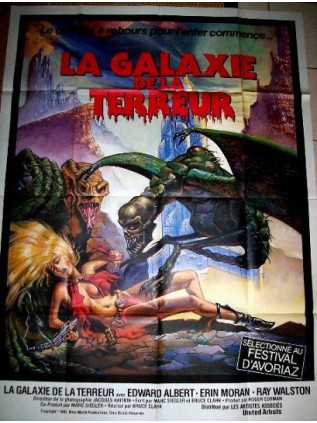LA GALAXIE DE LA TERREUR, affiche cinema