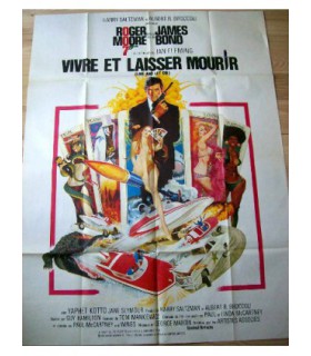 VIVRE ET LAISSER MOURIR - James Bond, Jane Seymour