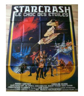 STARCRASH - Caroline Munro, affiche cinema