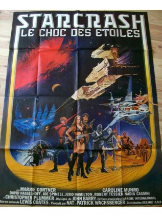STARCRASH - Caroline Munro, affiche cinema
