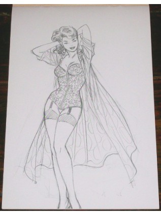 Philippe Berthet - Pin-up sketches