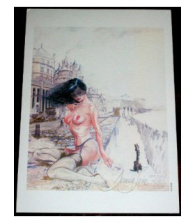 Denis Sire  - Ex Libris Pin up 2