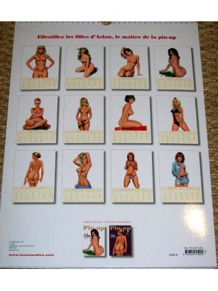 ASLAN Calendrier PIN UP 2013