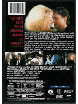 FATAL ATTRACTION - Glenn Close, Anne Archer