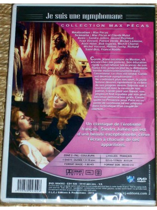 JE SUIS UNE NYMPHOMANE - Sandra jullien