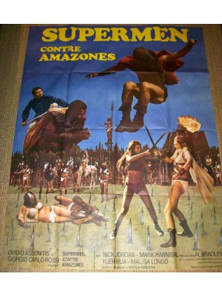 SUPERMEN CONTRE AMAZONES 1974 Alfonso Brescia