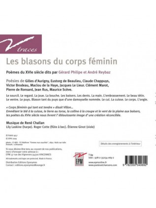 LES BLASONS DU CORPS FEMININ Poetry