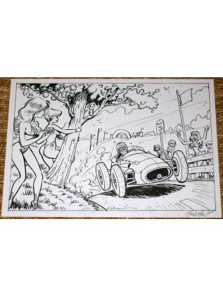 WALTHERY - Ex Libris Car race