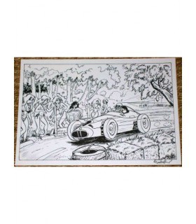 WALTHERY - Ex Libris La course automobile 2