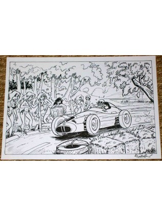 WALTHERY - Ex Libris Car race 2