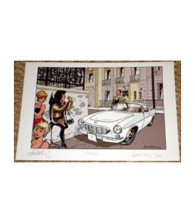 WALTHERY - Ex Libris Volvo P1800