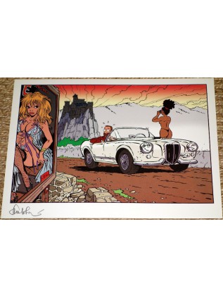 WALTHERY - Ex Libris Lancia Aurélia