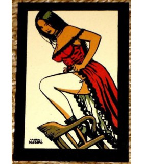 Marini - Ex Libris L'Etoile du Désert : Wakita robe rouge