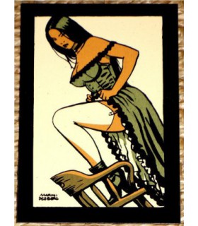 Marini - Ex Libris L'Etoile du Désert : Wakita robe verte