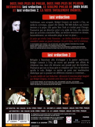 THE LAST SEDUCTION 1 & 2 Linda Fiorentino, Joan Severance