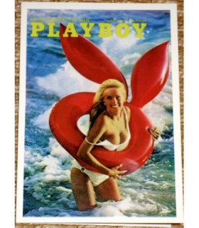 Playboy greeting card - August 1972