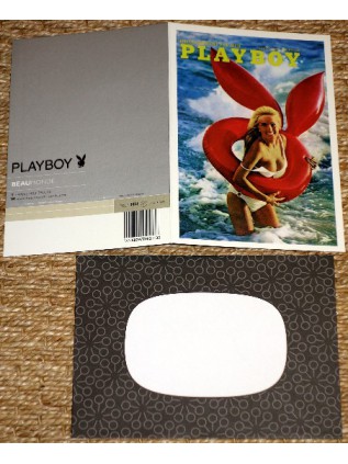 Carte de voeux Playboy Aout 1972