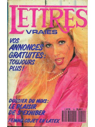 LETTRES VRAIES 19
