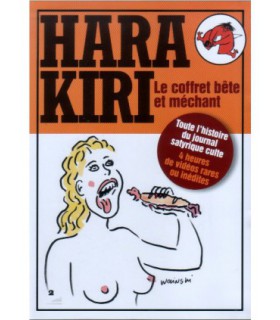 HARA KIRI DVD Box - CHARLIE HEBDO, Wolinski