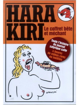 HARA KIRI Le coffret bête et méchant - CHARLIE HEBDO, Wolinski