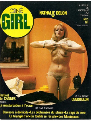 CINE GIRL 5 Nathalie Delon