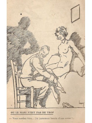 GENS QUI RIENT - ALMANACH 1924