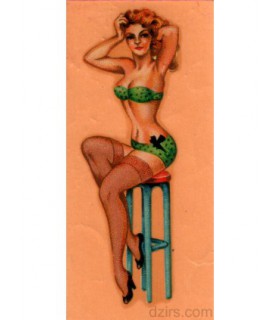 Décalcomanie Pin-up