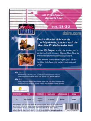 ELECTRIC BLUE 21/22 Amanda Lear