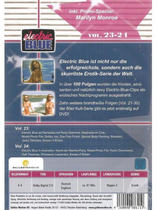 ELECTRIC BLUE 23/24 Marilyn Monroe