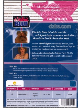 ELECTRIC BLUE 29/30 Brigitte Bardot