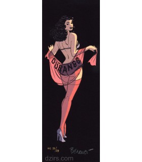 BERTHET - Ex Libris Pin-up Durango