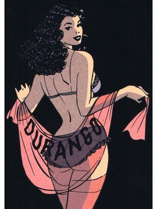 BERTHET - Ex Libris Pin-up Durango