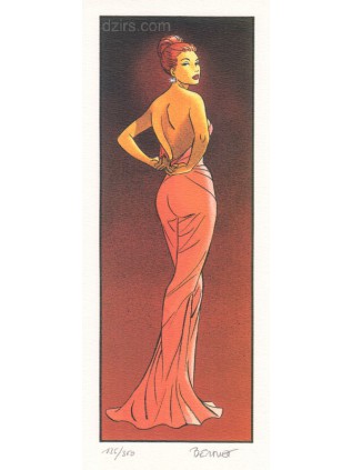 BERTHET - Ex Libris Pin-up