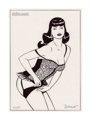 BERTHET  -  Pin-up - Le Dossier Alfred H