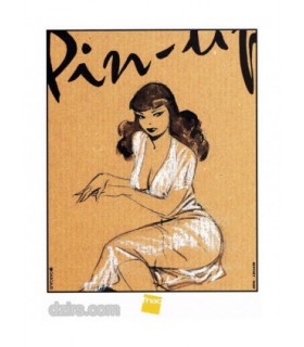 BERTHET - Ex Libris Pin-up