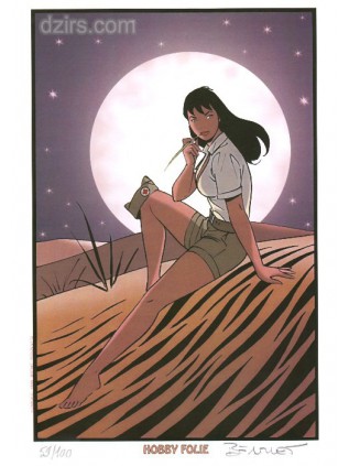 BERTHET - Ex libris Poison Ivy