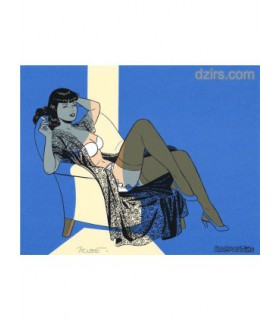 BERTHET - Ex Libris Flying Dottie