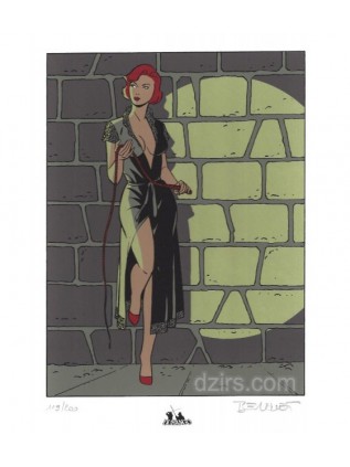 BERTHET  -  Pin-up - Le Dossier Alfred H