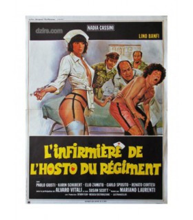 L'INFIRMIERE DE L'HOSTO DU REGIMENT Karin Schubert