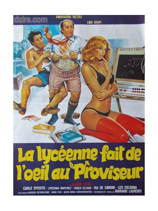 LA LYCEENNE FAIT DE L'OEIL AU PROVISEUR Ria De Simone