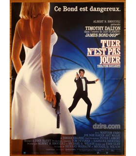 TUER N'EST PAS JOUER  James Bond Affiche