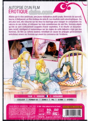 AUTOPSIE D'UN FILM EROTIQUE   Monique Parent