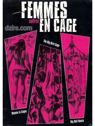 WOMEN IN CAGES BOX 3 DVD - Pam Grier