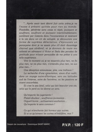 LA CHAIR ET LE FOUET  Dominique Saint Marc