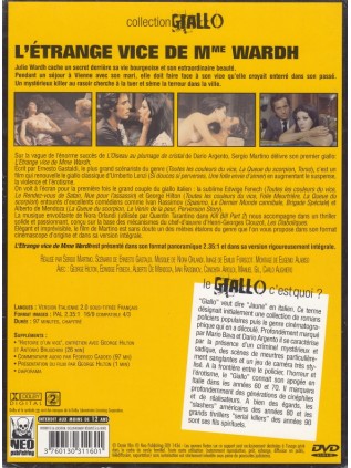 THE STRANGE VICE OF MRS WARDH