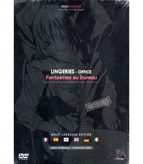 LINGERIES OFFICE - FANTASMES AU BUREAU Intégrale 3 OAV