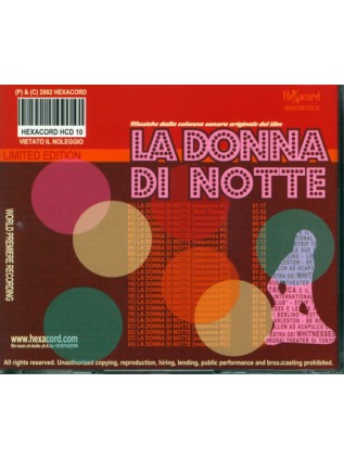 LA DONNA DI NOTTE  Franco Tamponi