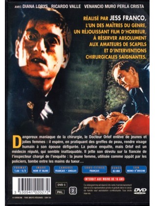 L'HORRIBLE DOCTEUR ORLOF  Diana Lorys