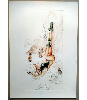 copy of Denis Sire  - Ex Libris Pin up 2